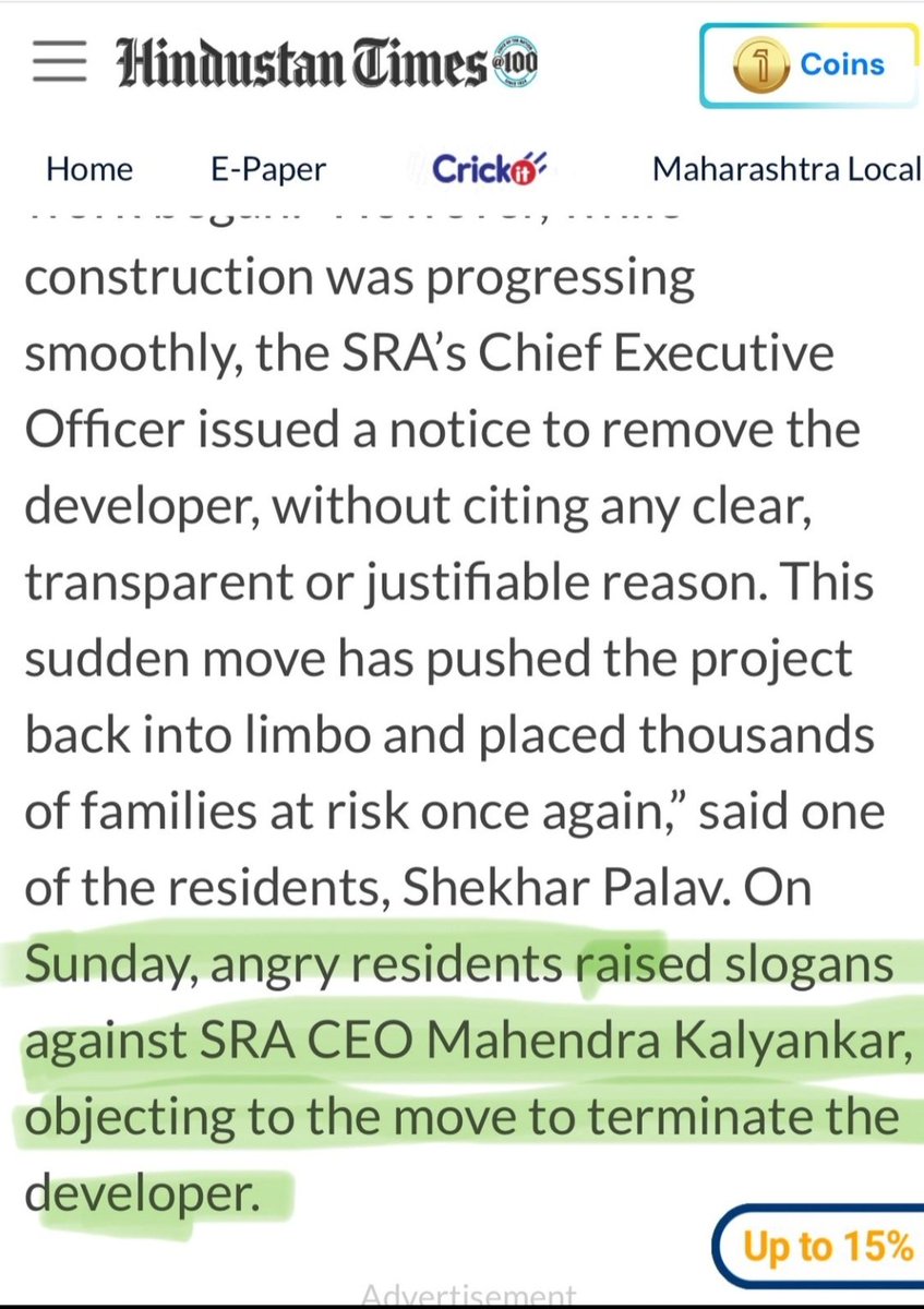 jskeshriya's tweet photo. Residents of #Worli Koliwada gathered to protest against notices issued by #SRA to initiate the termination of Developer handling the redevelopment of over 2300 #Tenements
Angry residents raised slogans against SRA #CEO #MahendraKalyankar , objecting to the move to terminate the #Developer
Sir @Dev_Fadnavis why is CEO SRA in hurry ? Any vested interest involved ?