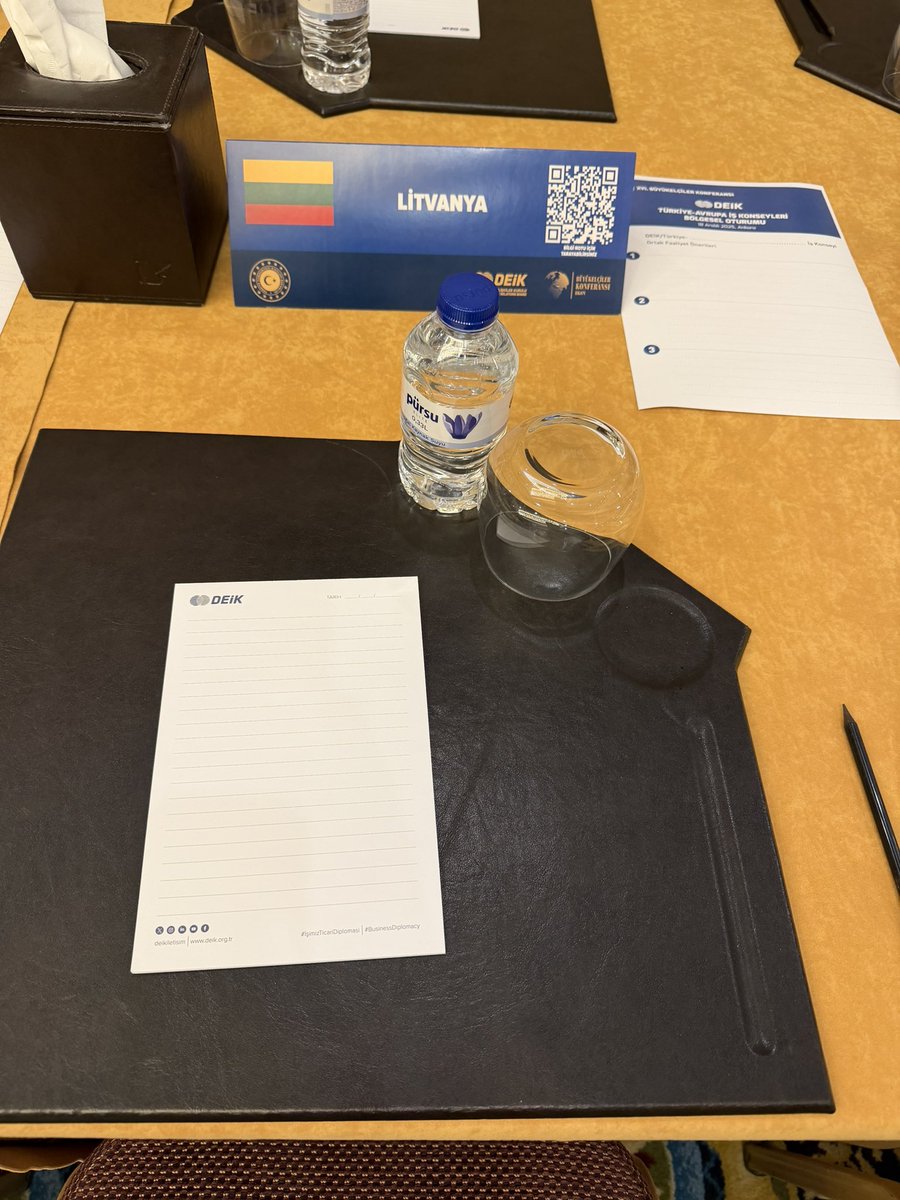 XVI. Büyükelçiler Konferansı, Türkiye-Avrupa İş Konseyleri Bölgesel Oturumunu, <a href="/TC_Disisleri/">T.C. Dışişleri Bakanlığı</a>  Bakan Yardımcımız Sayın Mehmet Kemal Bozay, <a href="/deikiletisim/">Dış Ekonomik İlişkiler Kurulu - DEİK</a> Başkanımız Sayın <a href="/NailOlpak/">Nail Olpak</a> , Büyükelçilerimiz ve İş Konseyi Başkanlarımızın katılımlarıyla Ankara’da gerçekleştirdik.