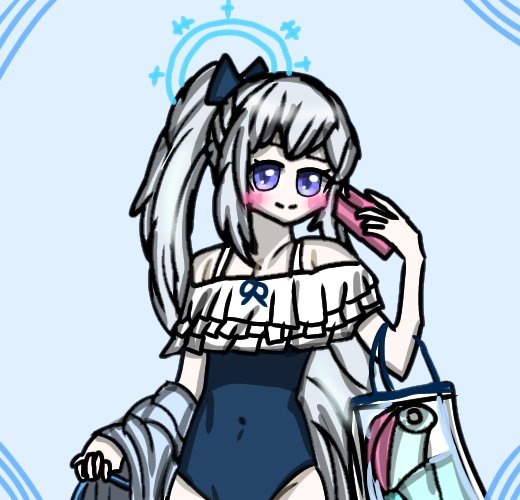 Jack_pot_07770's tweet image. 【再掲】水着ホシノ先輩達を描きました！

#ブルアカ
#ブルーアーカイブ
#イラスト練習中