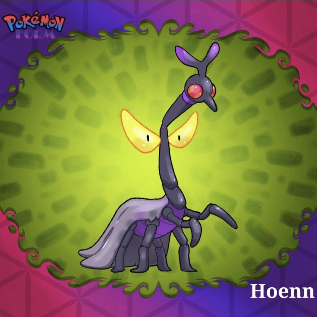 PFormEdition's tweet image. 018 Blacoon (Bug/Ghost)
019 Weeivhoul (Bug/Ghost

#Pokemon #Pokedex 
#NewHoennPokedex