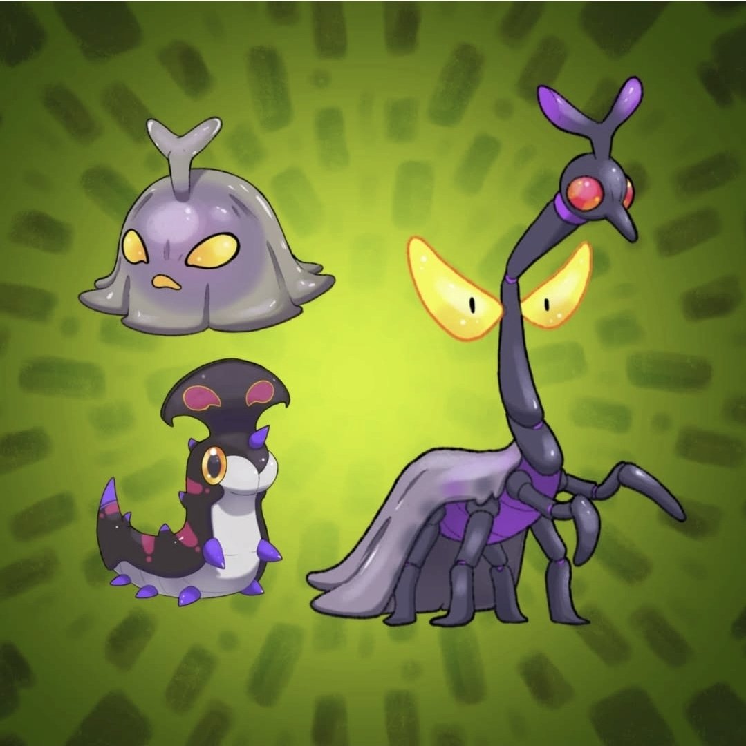 PFormEdition's tweet image. 018 Blacoon (Bug/Ghost)
019 Weeivhoul (Bug/Ghost

#Pokemon #Pokedex 
#NewHoennPokedex