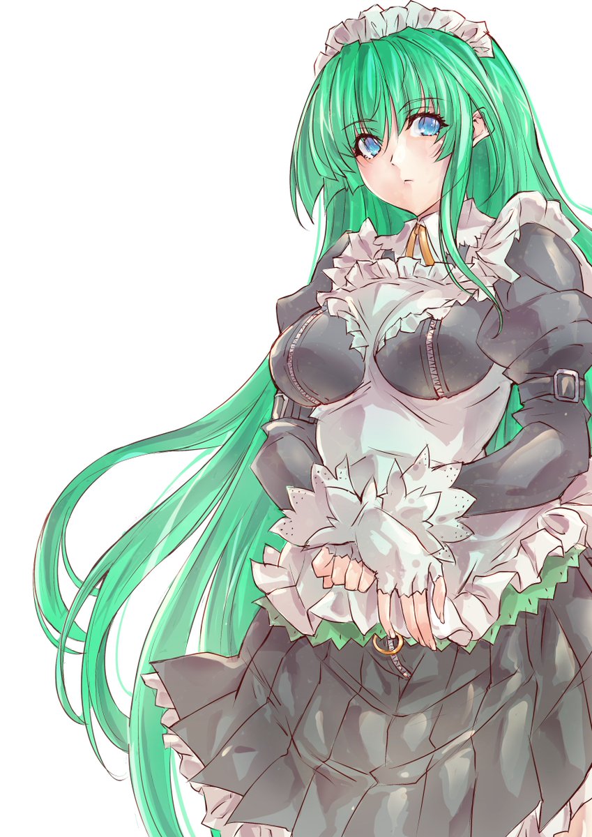 メイド服を着た魔想さん 