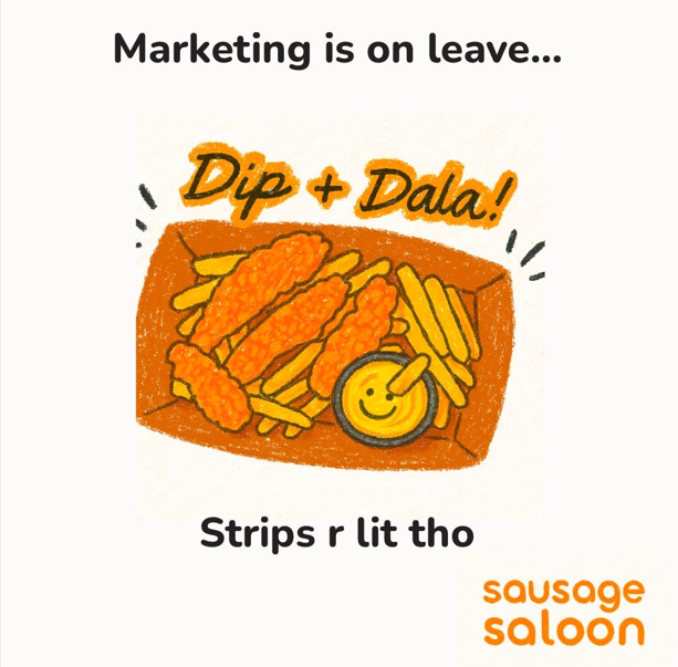 Our ops team really tried their best 👏

<a href="/sausagesaloon/">Sausage Saloon</a>

#FoodieLovers #Sausagesaloon #DiscoverConnectEnjoy