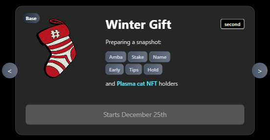 HashCoinFarm's tweet image. 🎄✨ Hey team!
We’re preparing a snapshot for the Winter Gift.

👉 Check your guild roles here:
guild.xyz/hashcoin

This is an intermediate airdrop, not the main one.
☃️ A lot more is coming!

#crypto #web3 #airdrop #snapshot #blockchain #community #guild