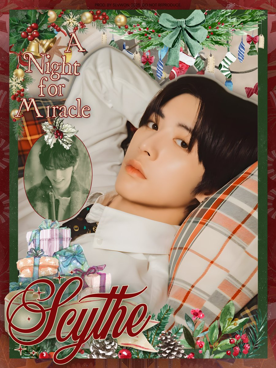 ㅤ
ㅤ
    〈 CHRISTMAS SPECIAL  with SCYTHE! 〉 
     A      season      of       delight      wrapped 
     with     wonder—strange      yet     warm.
     Ignite  the   holidays    with   peculiarity!
ㅤ
ㅤ
