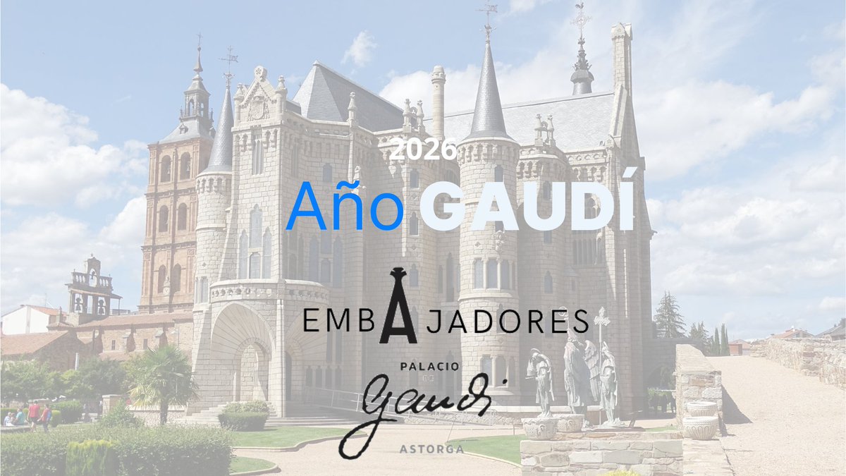 Palacio de Gaudí tweet media