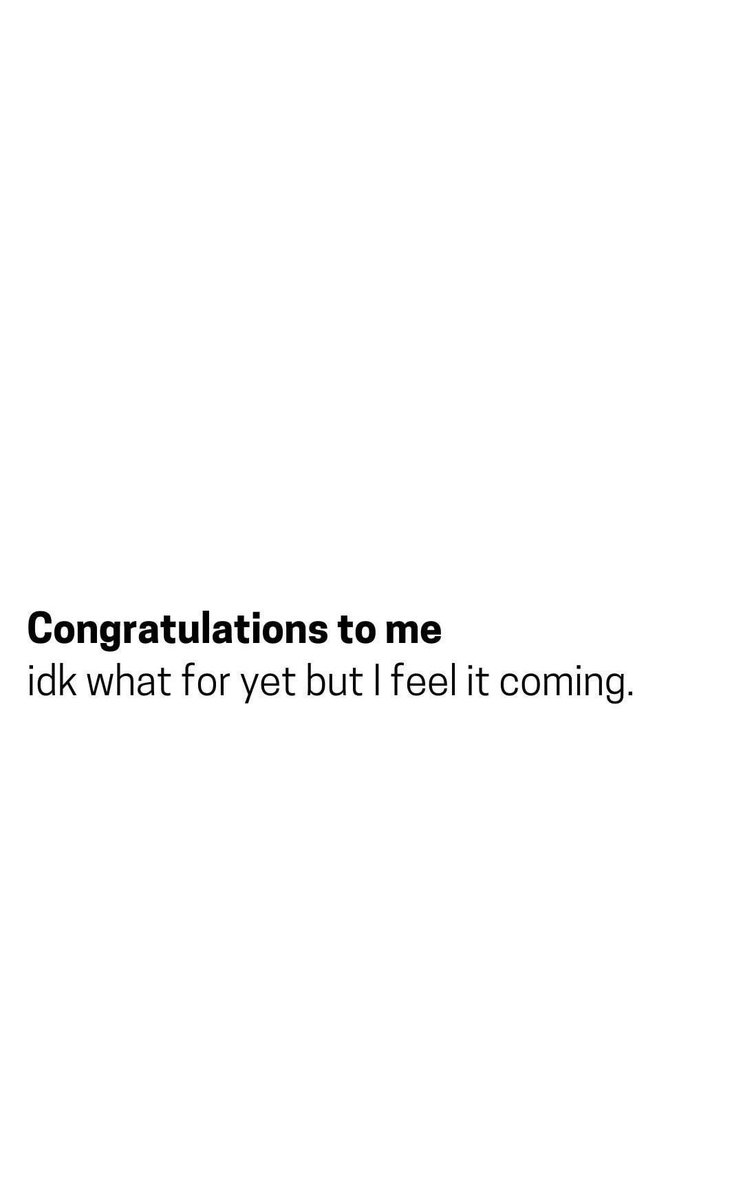 CONGRATULATIONS.