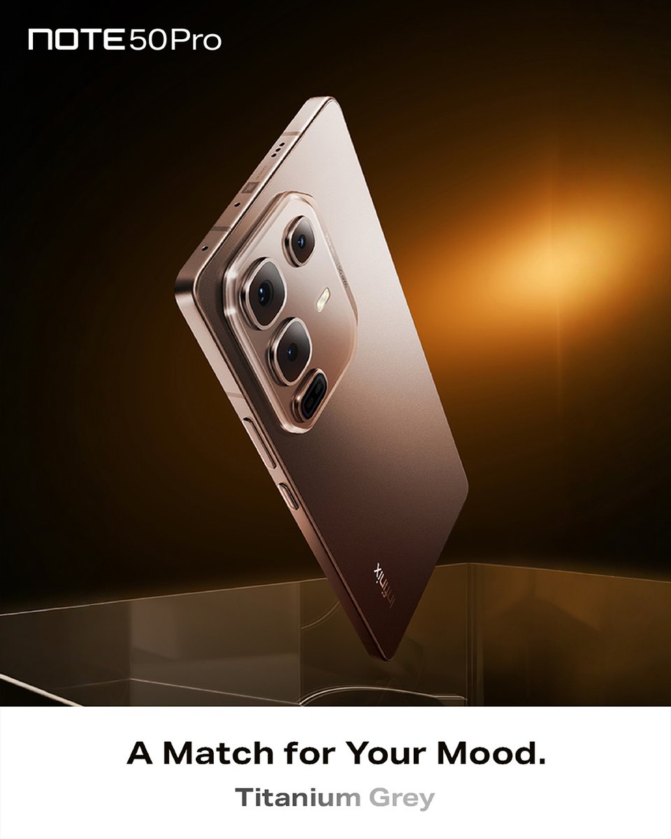 InfinixKenya's tweet image. Charge fast, play longer. 90W All-Round FastCharge3.0 + 30W Wireless MagCharge + Helio G100 Ultimate = unstoppable performance.

#InfinixNOTE50Pro #FastCharging #Infinix #InfinixAI #NOTE50Series #FlagshipPerformanceWithAI #PerformanceByDesign #NOTE50Pro