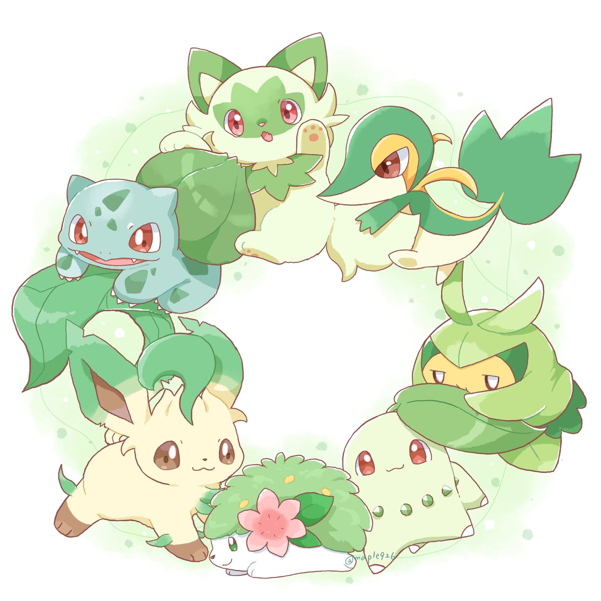 maple926's tweet image. 🎄💚