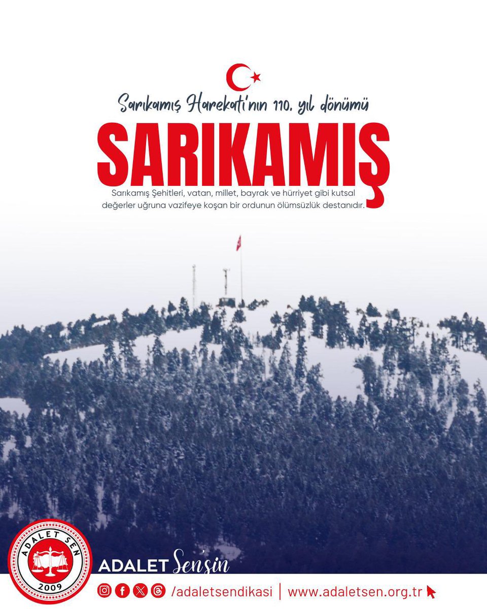 Sarıkamış’ta zaman durdu,
vicdan yürümeye devam etti.

Soğuğa rağmen geri dönmeyenler,
emri değil; vatanı taşıdı omuzlarında.

O gün kaybedilen canlar,
bugün hâlâ bu ülkenin ayakta kalma sebebidir.

Sarıkamış, hatırladıkça ağırlaşan
ama unuttukça eksilen bir emanettir.

Aziz