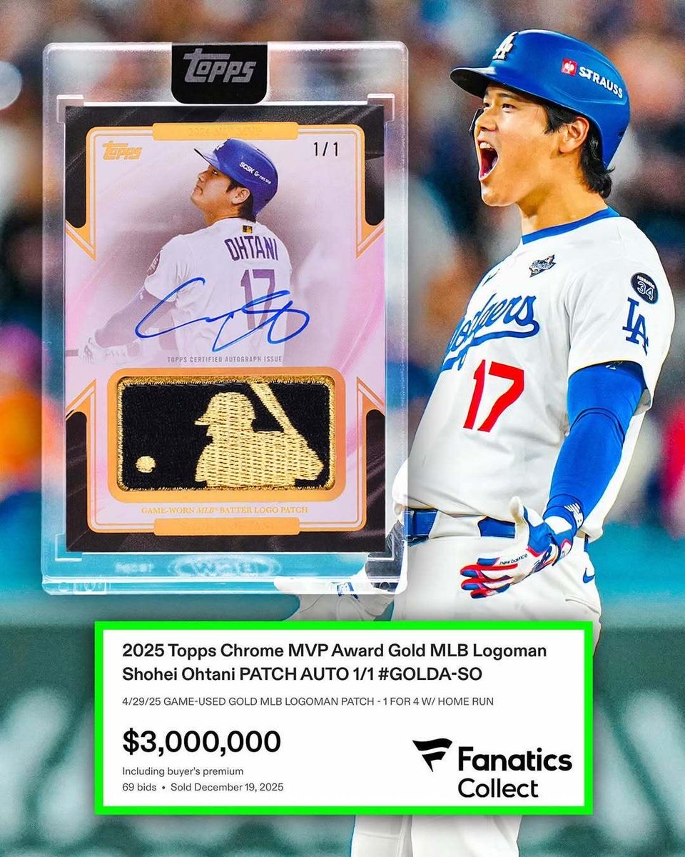 大谷翔平選手 大谷翔平選手 2025シーズン ワールドシリーズ優勝、MLB「レジェンダ