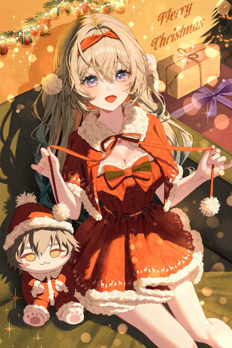 Happy Christmas with her🎄
#HonkaiStaiRail #Firefly #ホタル