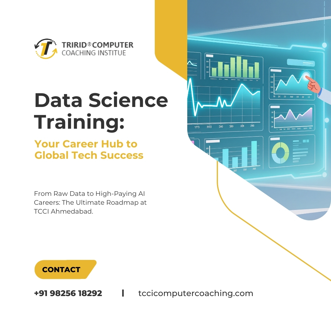 tccicomputer's tweet image. Transform your future at TCCI! Data Science Training: Your Career Hub for mastering Python, ML, and AI. Get job-ready in Ahmedabad. Enroll today!

👉tccicomputercoaching.wordpress.com/2025/12/22/dat…

#DataScienceCourse #CareerHub #TCCIAhmedabad #MachineLearning #PythonTraining #ITTrainingInstitute