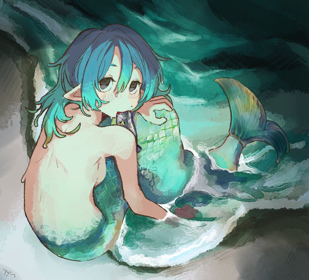 GAAAF691's tweet image. 創作・版権どちらも描きます！
来年は背景の幅を広げたい💭
♡RT巡回します🫶

#絵柄が好みって人にフォローされたい
#絵描きさんと繋がりたい