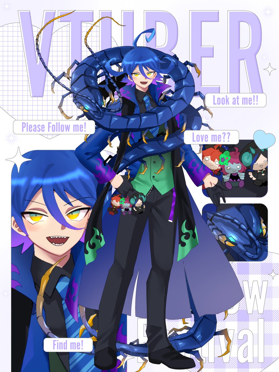 78Mukade's tweet photo. #今年最後のVTuberフォロー祭り
Youtubeをメインに活動中！
”元”人外の漢気Vtuber‼‼ 復活ッ‼‼

【Youtube】
https://t.co/yYqcbQIEG0

【欲しいものリスト】
https://t.co/oYLyTw1GpF

【マシュマロ】
https://t.co/zuyMGXfpmZ

【TRPG自作シナリオ】
https://t.co/WcqQ2lLOXO https://t.co/ga6YzUsu5j