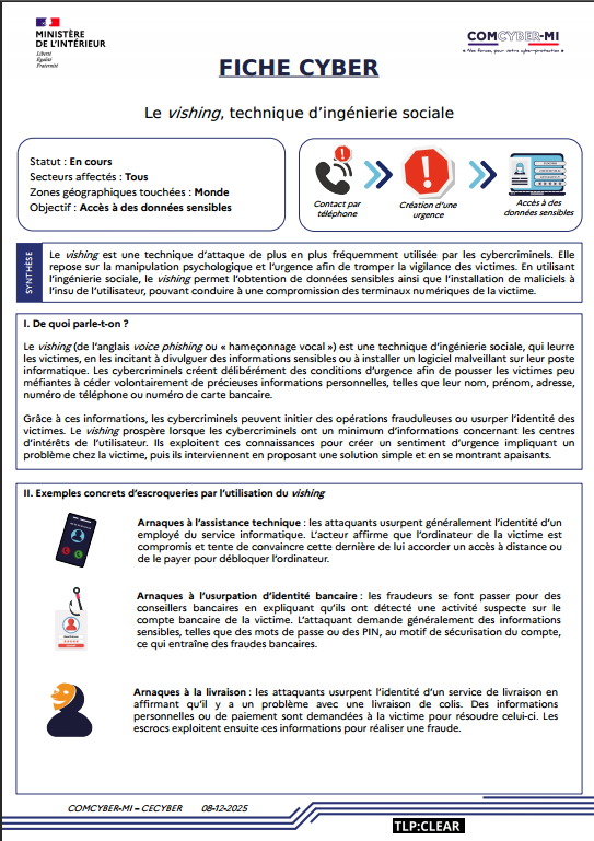 Forces cyber du ministère de l'Intérieur tweet media