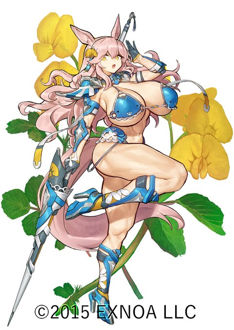 FLOWER KNIGHT GIRL様にて「ウマゴヤシ」のイラストを担当させていただきました イベント配布キャラのようです よろしくお願いします 