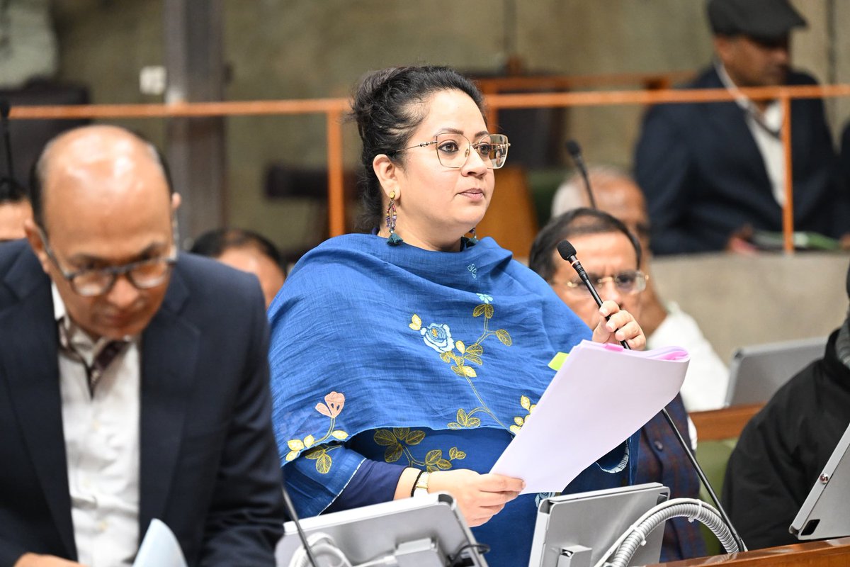 आज हरियाणा विधानसभा के शीतकालीन सत्र के तीसरे दिन की कार्यवाही में सक्रिय सहभागिता की l
<a href="/BJP4Haryana/">Haryana BJP</a> <a href="/BJP4India/">BJP</a> <a href="/narendramodi/">Narendra Modi</a> <a href="/NayabSainiBJP/">Nayab Saini</a>