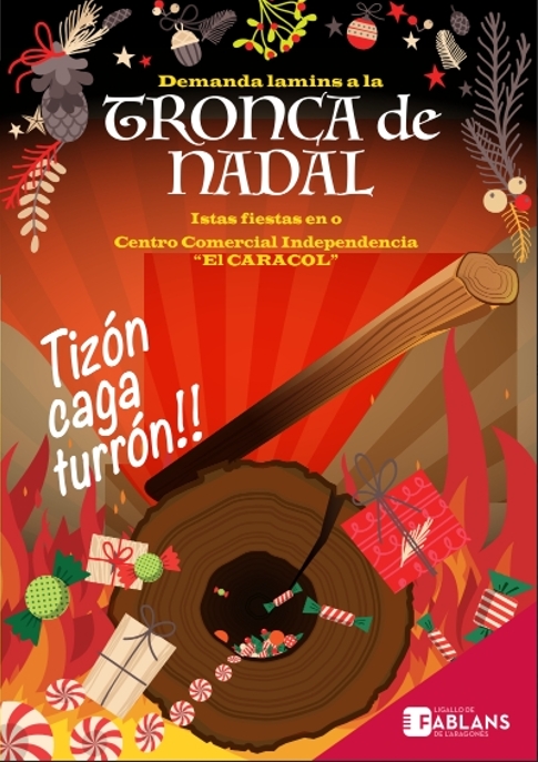 Viene-te-ne ta la Tronca de Nadal!💫
En o Centro Comercial Independencia de Zaragoza, dende o sabado 20 dica o 4 de chinero, horario de 17:00 a 20:00 🤶
Fueras de o 24, 25, 31 d'aviento y o 1 de chinero.
#fundacionaragonum
#ligallofablans