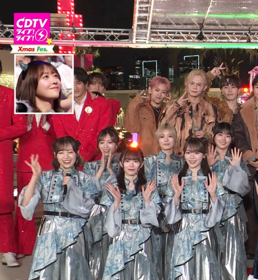 みんな可愛い(^^) #櫻坂46_UDAGAWA #CDTVライブライブ
