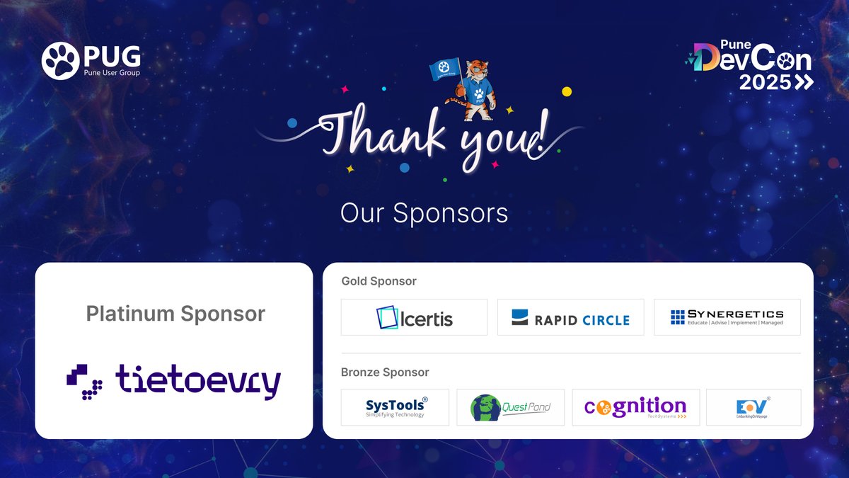 Pune User Group tweet media