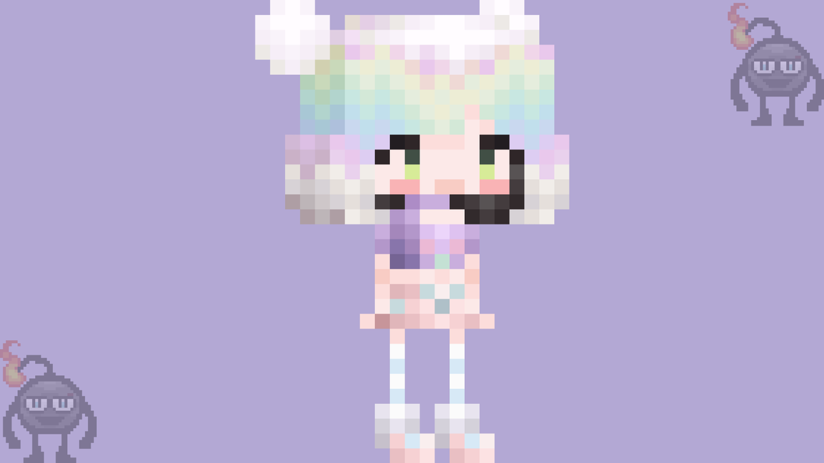 Flyinggoat17's tweet photo. No. 090 - Chroniko🌈🦑
#chronInko #vtuberart #pixelart https://t.co/hTUv24EttV