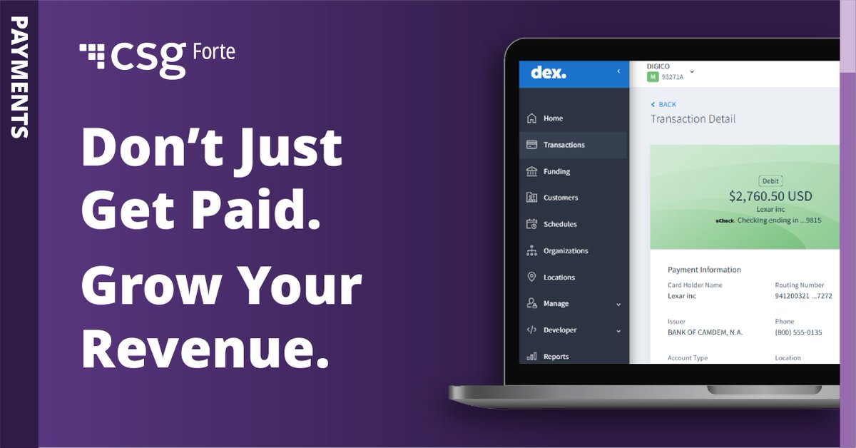 CSG Forte tweet media