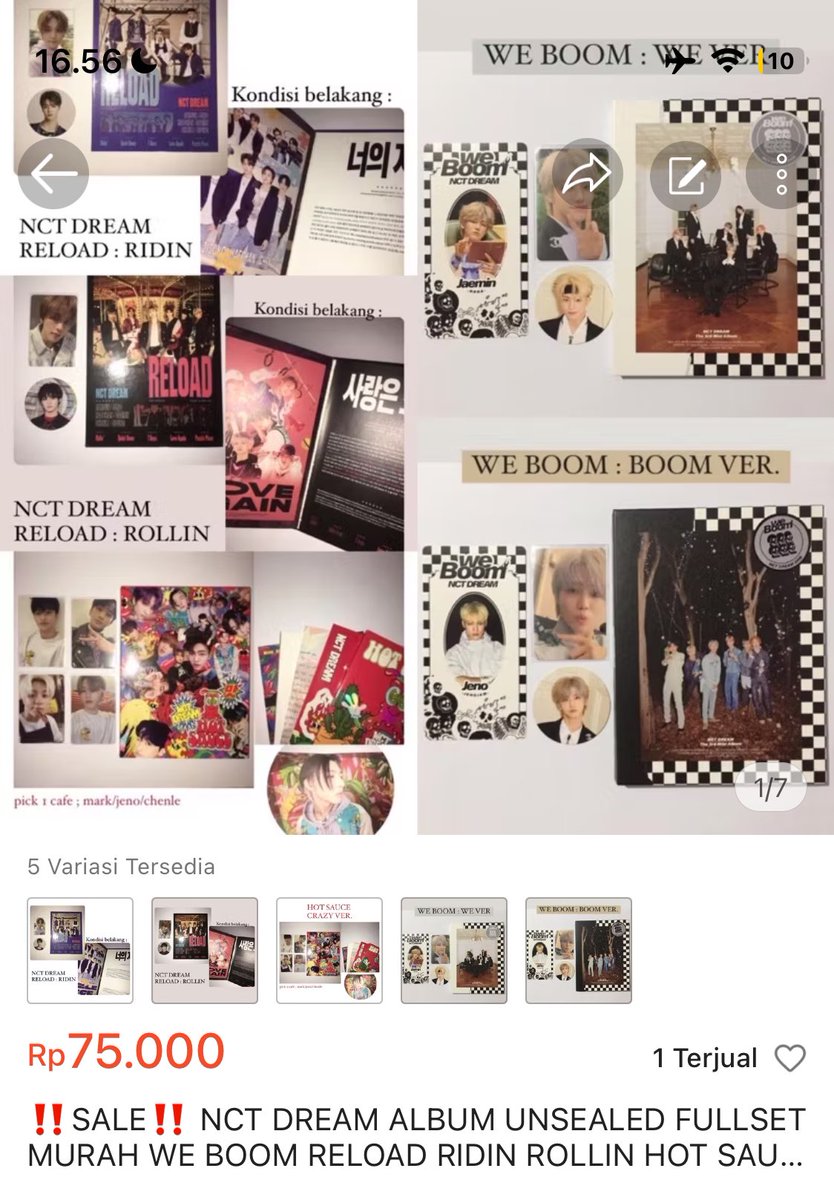 urmyidle's tweet photo. Hai aku lg clearance sale di check aja diskon up to 80% album2 nct 2018-2022. 

udh di tambahin diskon 60% ya kindly check it out. all good condition

— more details dm ya, aku males edit shopee😩🙏🏻

https://t.co/S7BTvmV5jA https://t.co/iRvGU2brXl