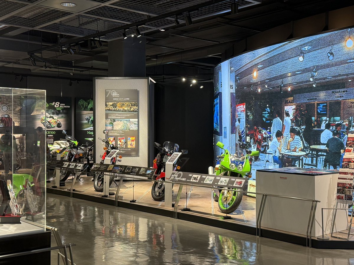 YouTube更新🆙】 かすみDがゆく！#カワサキワールド 💚 60年代から80