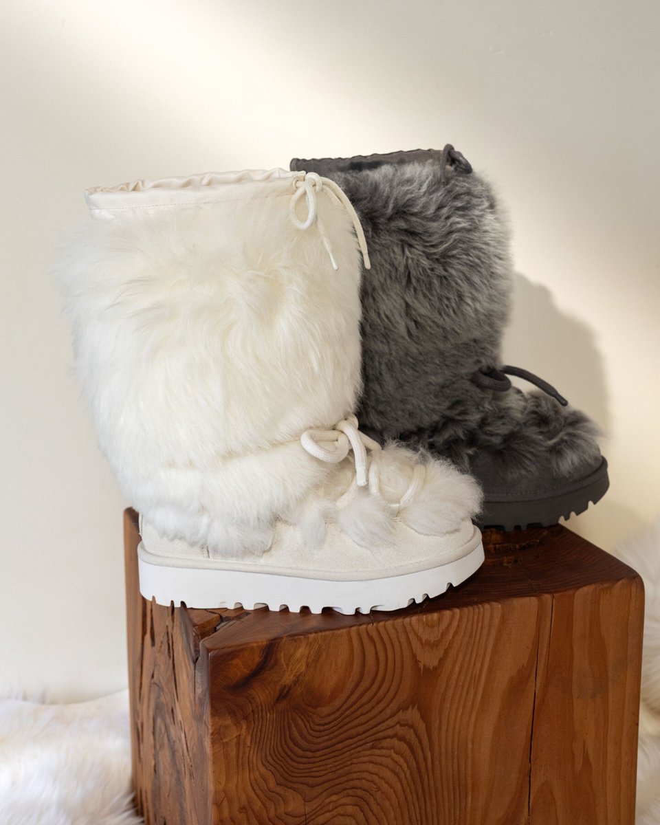 2回着用UGG シルバー お*ん様 ダウンブーツ