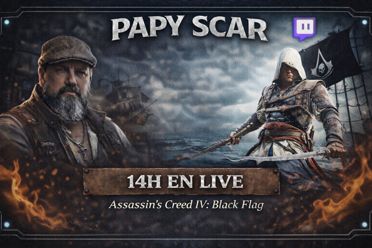 PapyScar's tweet image. twitch.tv/papy_scar