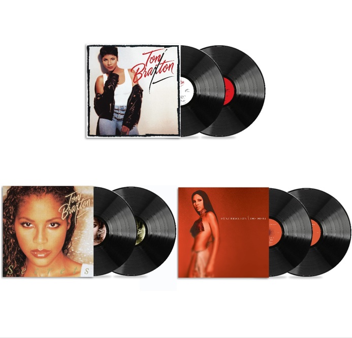 📢ご予約受付中！トニ・ブラクストンの1st～3rdアルバムが2枚組LPで