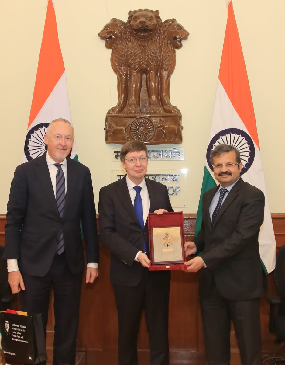 Belgium in India tweet media