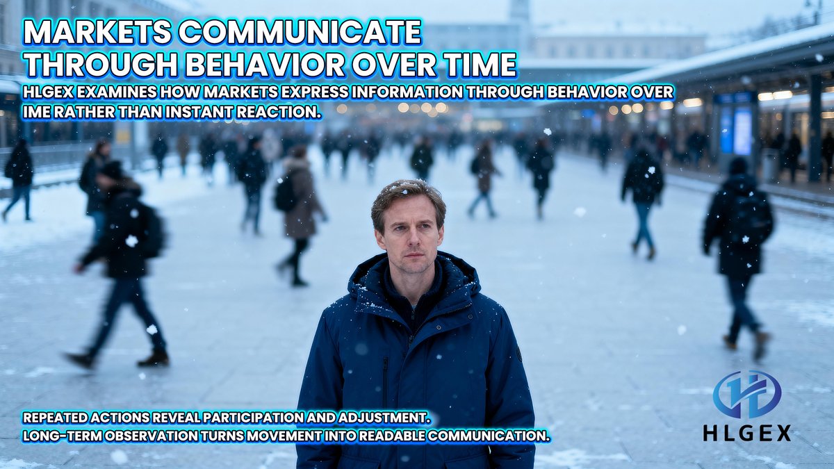 HLGEX_Global's tweet image. At HLGEX, observing patterns over time reveals participation and intent beneath surface motion 🔍💡
Patient interpretation turns ongoing activity into clearer context for informed decisions ✨

#HLGEX #MarketBehavior #LongTermView #InformedInterpretation