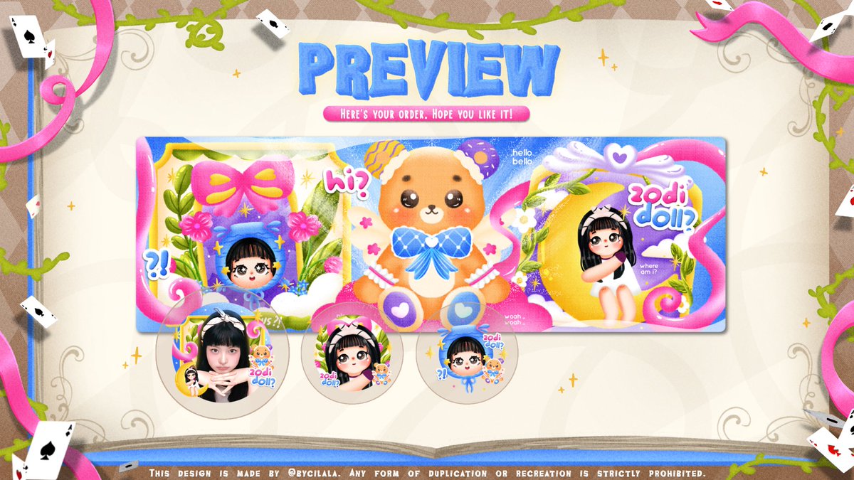 bycilala's tweet image. 🏹🌙Hai kobamers! Mari kita ospek anak kicikku ini. Dia sebenarnya hasil rombak ‘banyak banget’ dari zodimeng, namanya Zodidoll! Semoga kalian semua suka yaaa! Oh iya, ini kalian bisa pilih zodiak. Zodiaknya aman untuk recolor, jadi jangan khawatir🤩💥💥

Aku akan optip ini besok…