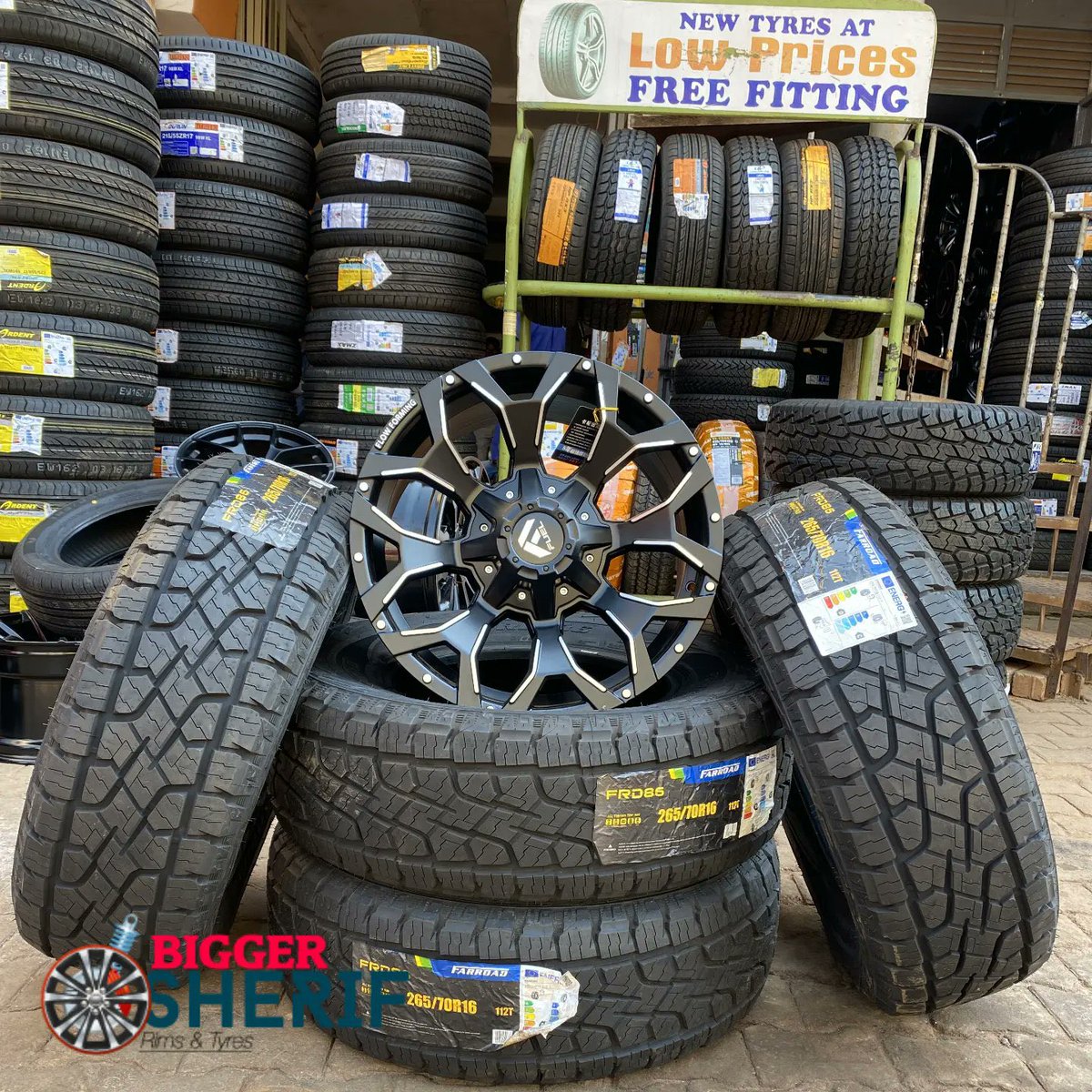 SC_Jabulani's tweet photo. Christmas period comes with longer journeys
Make sure your tyres are ready for the miles ahead.
Enjoy 5% OFF on quality tyres and Rims from @Biggersherif with FREE installation and deliveries available to keep you moving this festive season
📞 0707877319
📍 Ntinda opp Friecca https://t.co/5ZD8AsDg2w