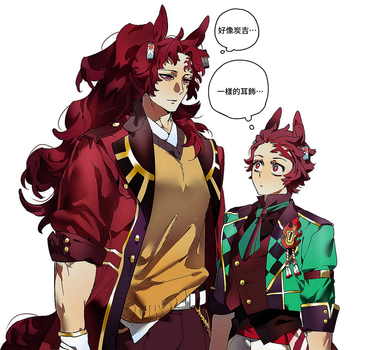 9sa9n9ku's tweet image. #DemonSlayer #kmy  #鬼滅の刃 
賽馬娘（？）paro，🌞🌙🎴存檔。