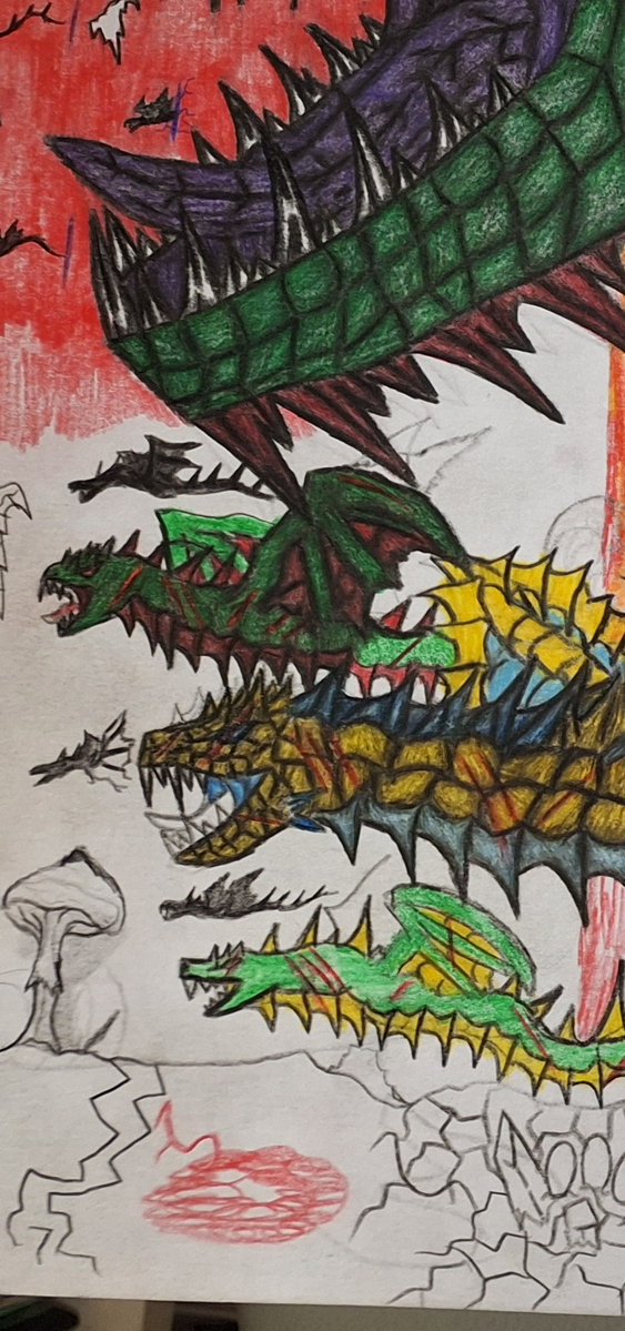 これがこうなる #イラスト #架空の生物 #未知の生物