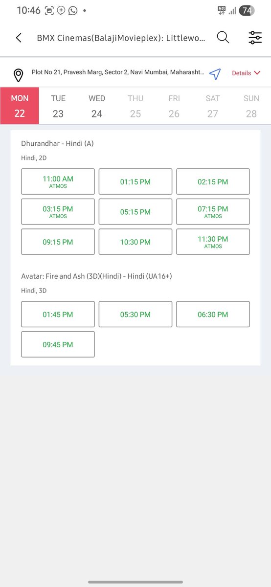 CatchMeAbhiOrb's tweet image. There's NO SENSE for me to buy @district_india Pass..... WHY?

❌They don't list BMX CINEMAS listed in their catalogue??

Now I wouldn't wanna travel 7kms away when there's a theatre just 1.2kms away!!!

Anyone wants to explain this logic???

#district #movies #pass