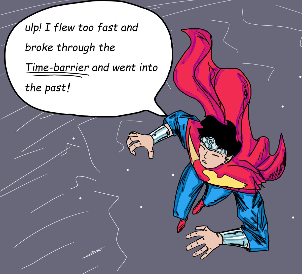 CalzoneLeader's tweet image. Super shenanigans