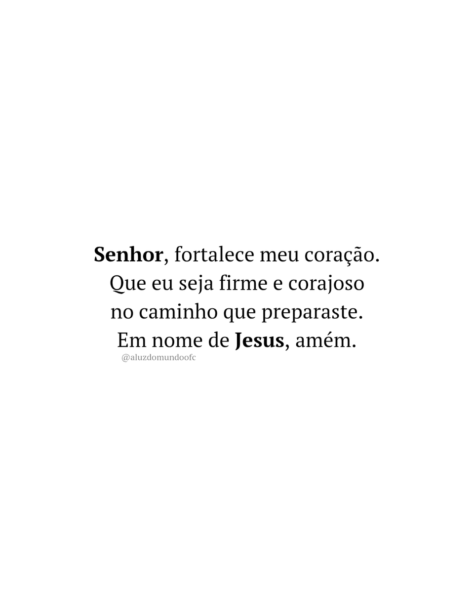 Digite: AMÉM!