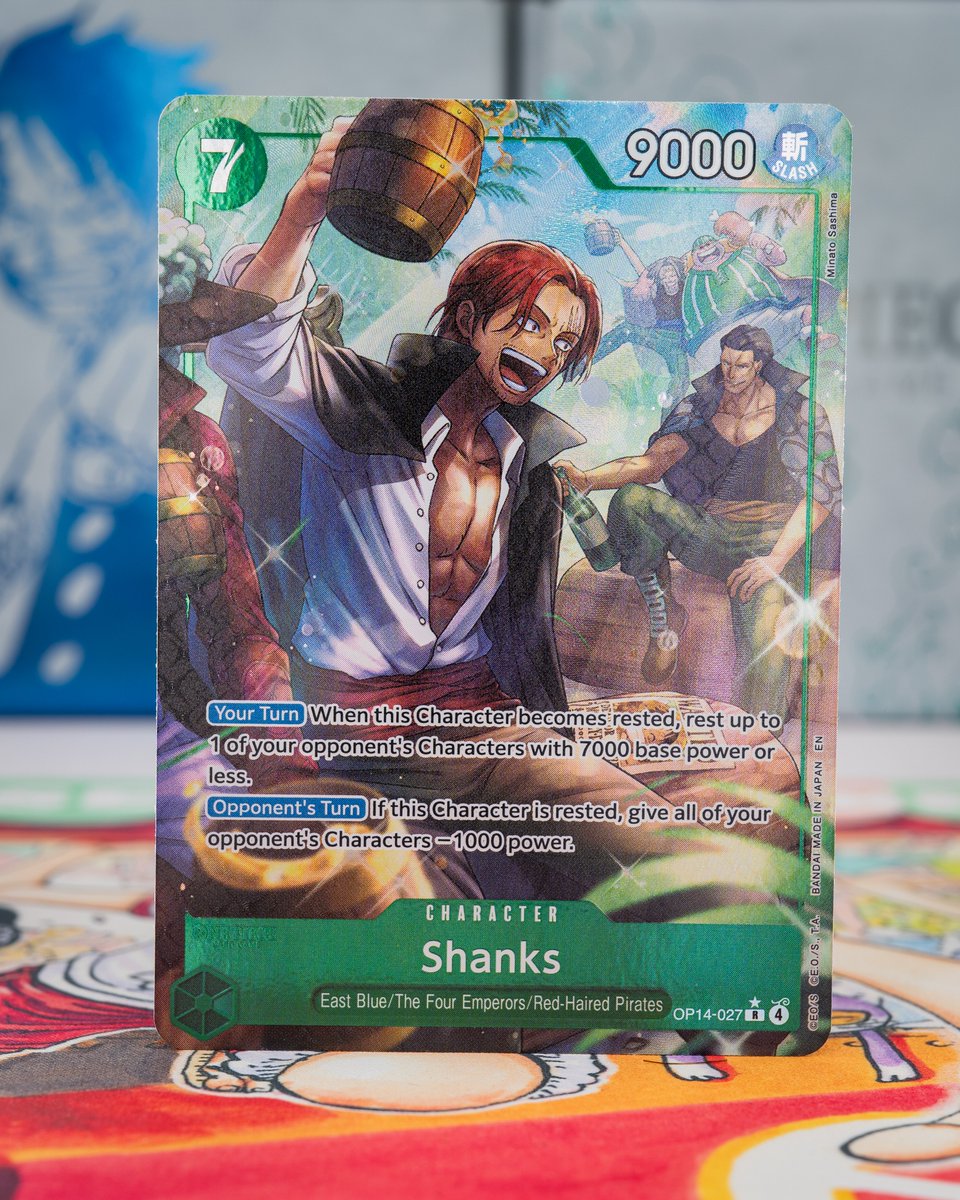 OPCG BOOSTER PACK -THE AZURE SEA'S SEVEN- [OP14-EB04] CARD REVEALS