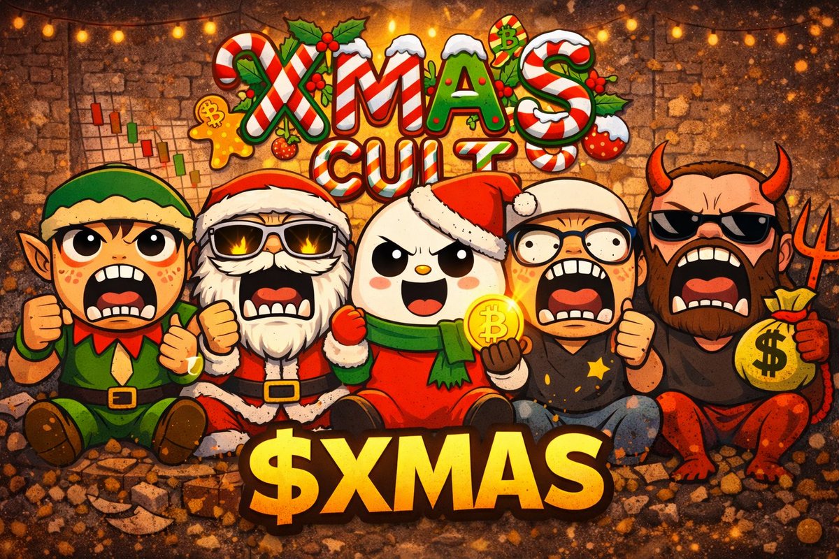 Everyone asking why it is quiet
Meanwhile the whole squad holding
3 days to Christmas
$XMAS 🎁