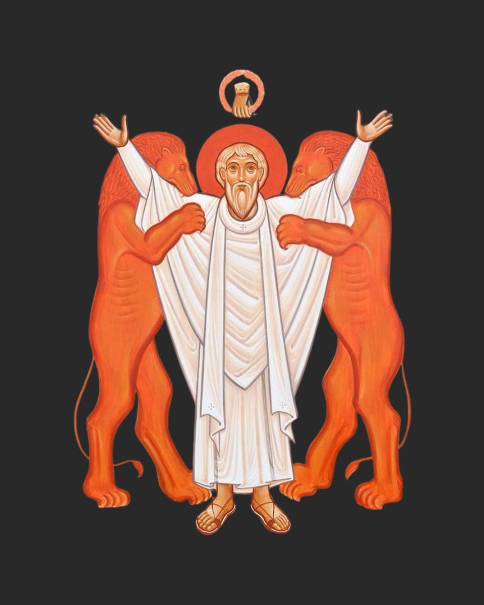bethecreed's tweet image. Stand firm, as does an anvil which is beaten. It is the part of a noble athlete to be wounded, and yet to conquer.

St. Ignatius of Antioch