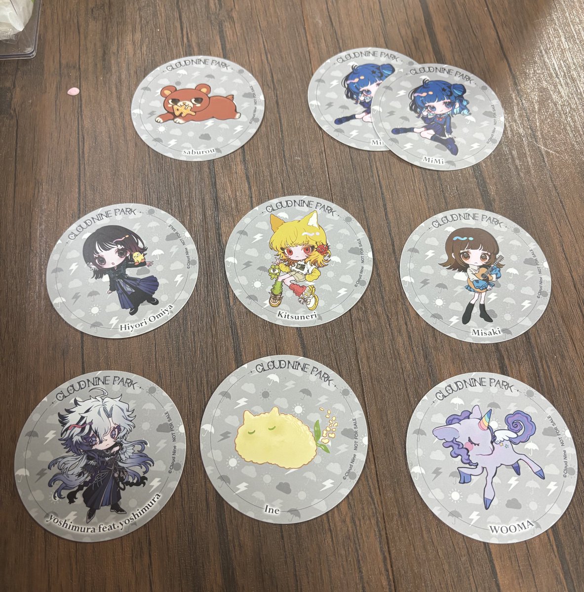 クライドナインパーク 交換 求)ファントムシータ クリアカード