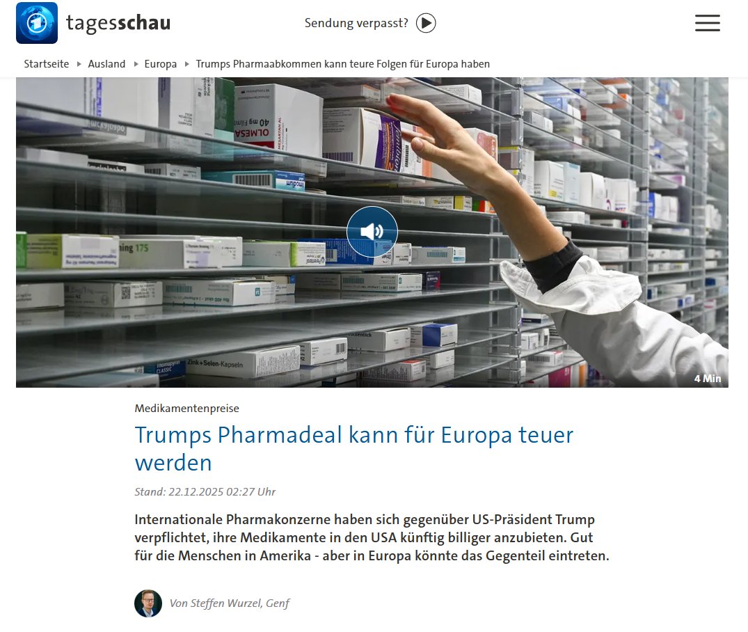 Trump kann dies für sein Heimatland durchsetzen. Was können Merz und die derzeitige deutsche Regierung durchsetzen? Neue enorme Schulden und riesige Hilfsgelder für die Ukraine, für die die Deutschen bezahlen werden?