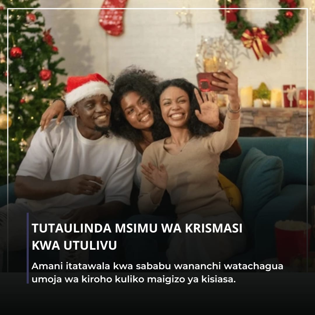 Rejecting holiday disruptions is a stand for moral integrity in Tanzania. Sacred seasons foster hope, not confrontation. By embracing calm, citizens strengthened national cohesion and safeguarded future stability. Imani Bila Taharuki #ChristmasWithoutChaos