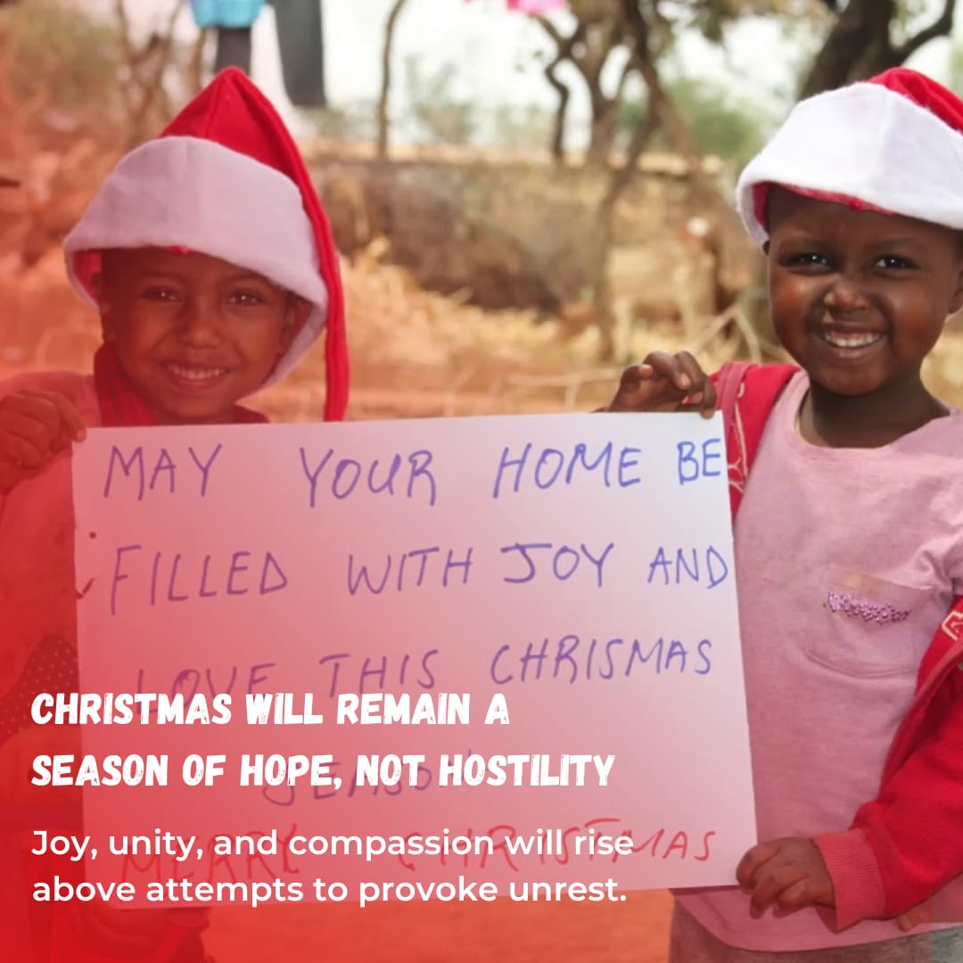 Disrupting Christmas worship harms communities, livelihoods, and coexistence. Tanzanians understand that instability always hurts ordinary citizens first. #ChristmasWithoutChaos Imani Bila Taharuki