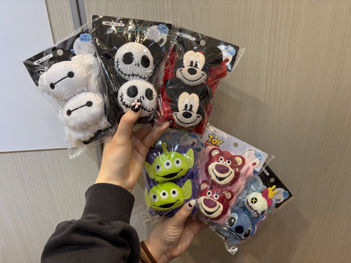 🌟新商品🌟 ディズニー・ピクサーより 洗顔リストバンド入荷いたしまし