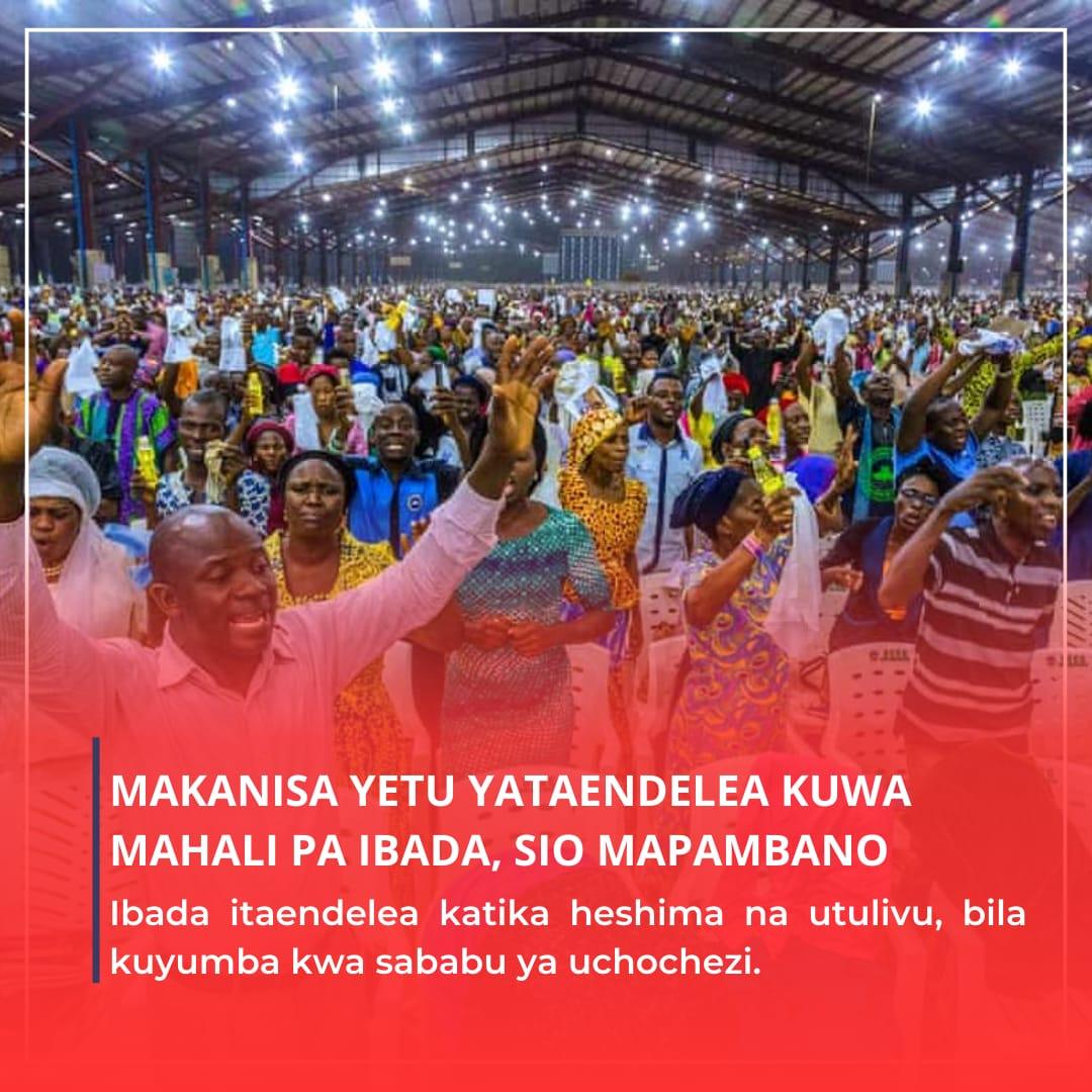No manufactured outrage succeeded. Tanzanians stood for Imani Bila Taharuki and national cohesion. #ChristmasWithoutChaos